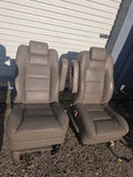 03 - 09 Chevy Express Savana explorer limited front power Leather seat seats oem