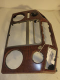 11 - 16 F250 F350 Woodgrain Center Dash Radio Surround Vent Bezel Trim Panel OEM