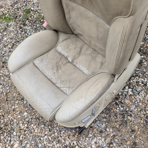 04 - 10 Audi A8 A8L D3 Front Left Driver Seat Rail Track Frame W/ Buckle OEM