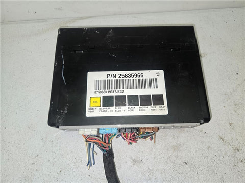 2010 Chevrolet Silverado BCM Body Control Module GM 25835966 OEM