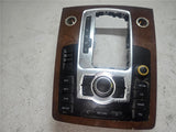 07-15 Audi Q7 Center Console Shifter Bezel Radio Control Panel 4L0.864.261.E OEM