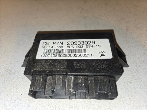 2011 CADILLAC ESCALADE ESV Left Rear Seat Heater Control Module 20933029 OEM