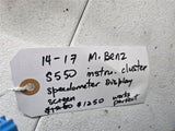 14-17 Mercedes-Benz S Class Speedometer Cluster Display Screen A 2229006506 OEM