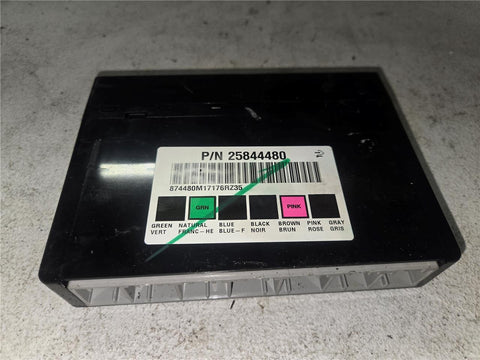 2007 - 2010 Chevrolet Avalanche Body Control Module 25844480 OEM