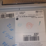 19 - 20 KIA FORTE AM FM RADIO DISPLAY SCREEN US MARKET W/O NAV ID 96160M7070WK