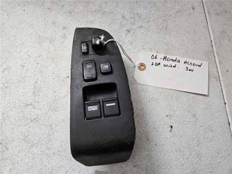 2006 Honda Accord 2DR Window Switch 35750-SDN -A12, 3750-SDN-A14 OEM