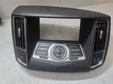 2011 Nissan Maxima Display Radio Control Panel Trim w/ Vents 9N00B 210451 OEM