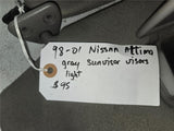 1998 - 2001 Nissan Altima Sun Visor Gray left & right w/ light OEM