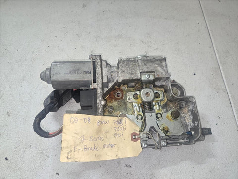 2002 - 2008 BMW 745i 750Li 750i 7 Series E-Brake Motor 3443 6782755-01 OEM