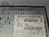 1987 - 2002 Dodge Jeep Chrysler Radio CD Cassette Player P04704383AF OEM