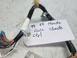 1999 - 2000 Honda Civic Heater AC Air Temperature Control Panel 52409 OEM