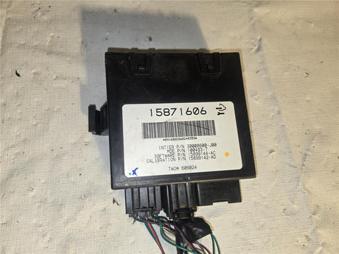 07-08 Chevy Suburban Tahoe Power Hatch Liftgate Trunk Control Unit 15871606 OEM
