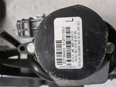 2010 - 2012 Chevrolet Traverse Front Right Seat Belt Retractor 15903263 OEM