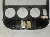 98 - 02 Benz W163 Radio Climate Control Dash Bezel With 4 Switches 16754898 OEM