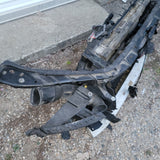 07 - 15 AUDI Q7 FRONT RADIATOR CORE AC CONDENSER SUPPORT PANEL FAN FRAME OEM