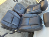 07 - 1 4  ESCALADE Tahoe Sierra Yukon Front SEATS BLACK power Leather seat oem