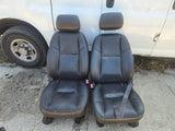07 - 1 4  ESCALADE Tahoe Sierra Yukon Front SEATS BLACK power Leather seat oem