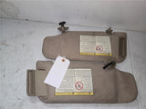 1996 - 2000 Honda Civic Sun visor Gray Lit RH Set OEM