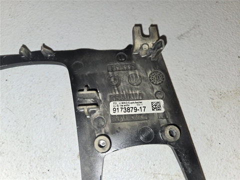 2012 BMW 750i Center Floor Console Shifter Wood Trim 9173879-17 OEM