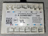 14-17 Benz S550 W222 Sedan Front Left Door Window CTRL Module A 2229001807 OEM 