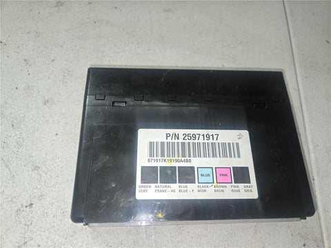 2006 - 2013 Chevrolet Silverado GM Body Control Module P/N 25971917 BCM OEM