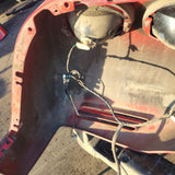 97 - 04 CHEVY CORVETTE C5 Coupe Rear Bumper Cover Torch Red Tail lights OEM