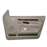 94 -02 Dodge RAM CUMMINS Front LEATHER Left RIGHT Door Trim Panels PANEL set OEM