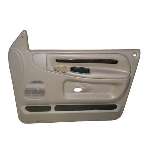 94 -02 Dodge RAM CUMMINS Front LEATHER Left RIGHT Door Trim Panels PANEL set OEM