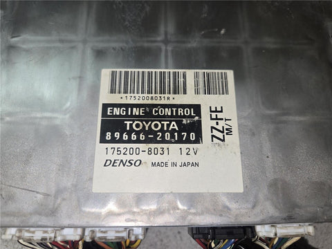 2002 Toyota Celica GT M/T ECU ECM Engine Computer Module 89666-20170 PCM OEM