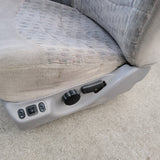 99 - 05 FORD F250 F350 FRONT GRAY CLOTH MANUAL SEAT power SEAT bucket seats OEM