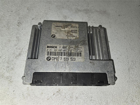 2003 BMW 745i Engine Computer Module Unit ECM DME 7 523 523 OEM