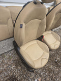 2007 - 2015 MINI COOPER S FRONT TAN LEATHER SEAT SET SEATS RIGHT LEFT OEM rear