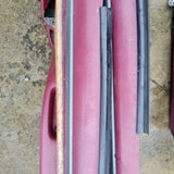 92 - 96 Ford Bronco F150 F250 Left Right RED Silver Door Panel SET Panels oem