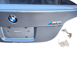2006 - 10 BMW M5 E60 REAR TRUNK LID GATE DECK LID COVER W/ SPRING HINGES LIP OEM