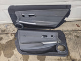 04 - 08 Chrysler crossfire Left RIGHT Door Trim Panels gray PANEL set OEM