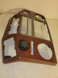 11 - 16 F250 F350 Woodgrain Center Dash Radio Surround Vent Bezel Trim Panel OEM