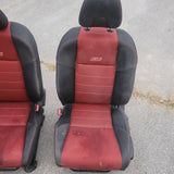12 - 15 HONDA CIVIC SI K24 4dr FRONT manual seats RED seat w/ headrest oem