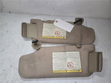 1995 - 1999 Nissan Sun Visor Tan Left & Right (has a tear see photos) OEM