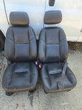 07 - 1 4  ESCALADE Tahoe Sierra Yukon Front SEATS BLACK power Leather seat oem