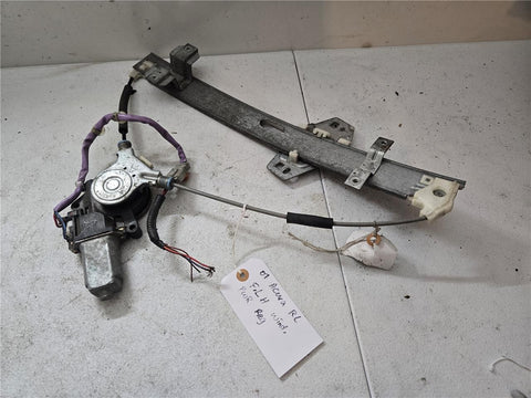 2001 Acura RL Front Left Hand Power Window Regulator 9500 CME 90909 OEM