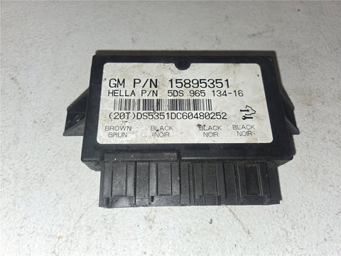 2007 - 2012 Chevy Escalade Tahoe Seat Control Module Computer Unit 15895351 OEM