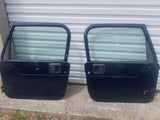 97 - 06 Jeep Wrangler TJ LJ White Full Steel Blue Door LH Driver Right Doors oem