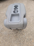11 - 17 Honda Odyssey 2nd row rear middle gray leather jump seat cupholder oem