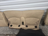 2007 - 2015 MINI COOPER S FRONT TAN LEATHER SEAT SET SEATS RIGHT LEFT OEM rear