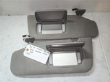 1998 - 2001 Nissan Altima Sun Visor Gray left & right w/ light OEM