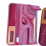 92 - 96 Ford Bronco F150 F250 Left Right RED Silver Door Panel SET Panels oem