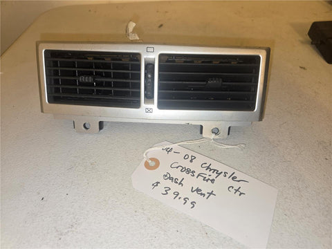 04-08 Chrysler Crossfire dash vent 