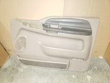 99 00 01 - 07 FORD F250 F350 SUPERDUTY EXCURSION FRONT TAN RIGHT DOOR PANEL OEM