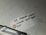 2003 - 2008 Chrysler Crossfire Shifter Bezel A 193 680 03 07 OEM