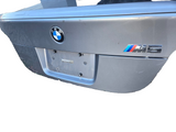 2006 - 10 BMW M5 E60 REAR TRUNK LID GATE DECK LID COVER W/ SPRING HINGES LIP OEM